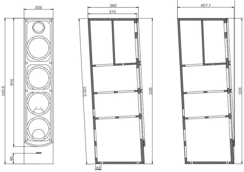 Акустичні колонки Taga Harmony Platinum F-120 v.4 Oak (1-Pack) 602141 фото