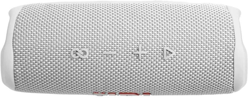 Портативна колонка JBL Flip 6 Steel White (JBLFLIP6WHT) 034317 фото