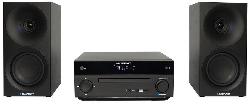 Вежа BLAUPUNKT MS30.2BT чорна, HDMI ARC, відтворення CD/-R/-RW, Bluetooth, тюнер FM з цифровим синтезом PLL, вхід USB 2022127 фото