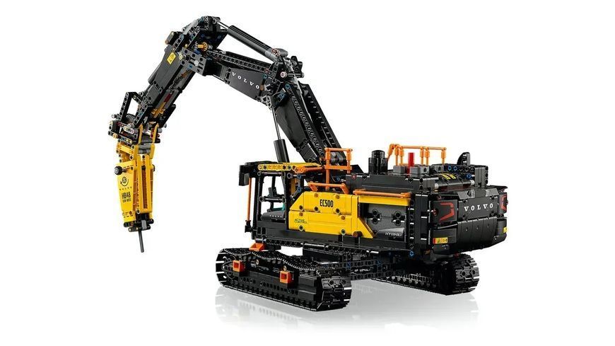 Блочный конструктор LEGO Technic Экскаватор Volvo EC500 Hybrid (42215) 613515 фото
