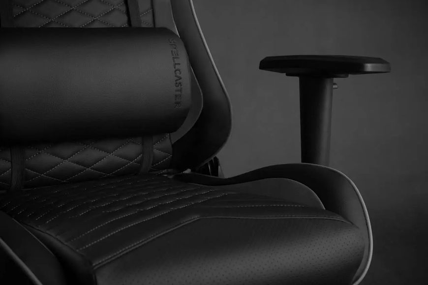 Компьютерное кресло для геймера Sense7 Spellcaster Black/Grey 019139 фото