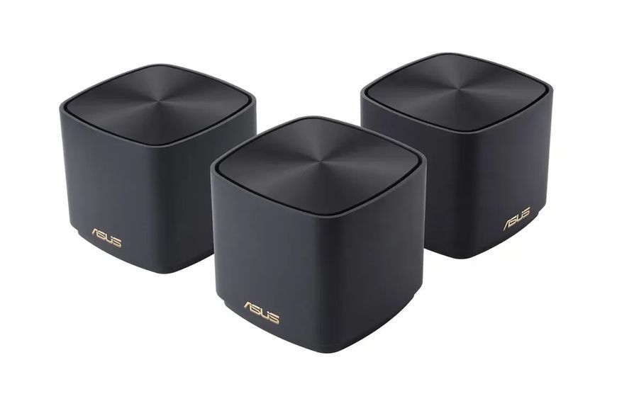 Mesh-система Asus ZenWiFi XD4 Plus 3-pack Black 515048ua фото