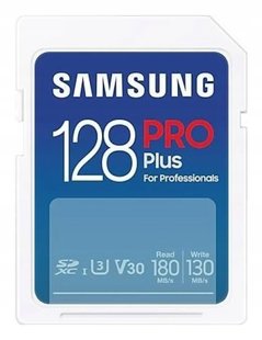 Карта пам'яті sd Samsung pro plus 128gb mb-sd128sb з перехідником USB 1134* фото