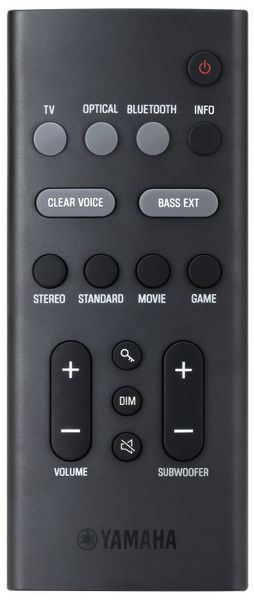 Саундбар YAMAHA SR-B40 Чорний 2.1-канальний, Бездротовий сабвуфер, HDMI eARC, Bluetooth, Dolby Atmos, Dolby Digital 2024678 фото