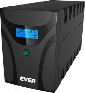 Лінійно-інтерактивне ДБЖ Ever Easyline 1200 AVR USB (T/EASYTO-001K20/00) 022174 фото