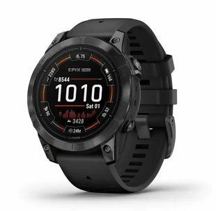 Смарт-годинник Garmin Epix Pro Gen 2 47mm Slate Gray w. Black Band (010-02803-00/01) 612641 фото