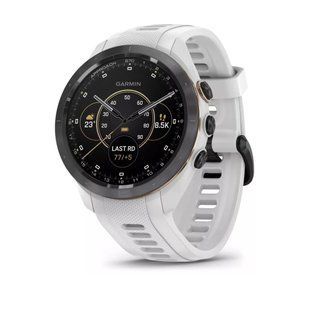 Смарт-годинник Garmin Approach S70 42mm B. Ceramic Bezel with White S. Band (010-02746-00/10) 035039 фото
