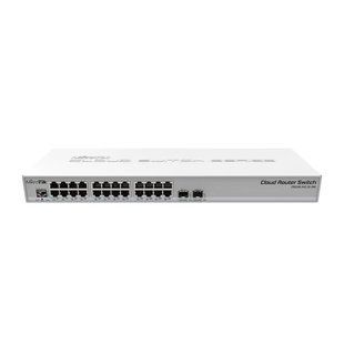 Комутатор керований рівня 3 Mikrotik CRS328-24P-4S+RM 017991 фото