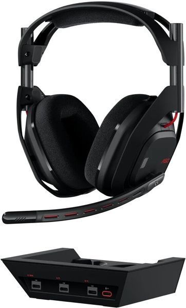 Наушники LOGITECH Astro A50 (Gen 5) Беспроводные, Накладные, Объемный звук Черный 2027920 фото