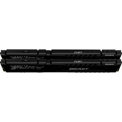Пам'ять для настільних комп'ютерів Kingston FURY 32 GB (2x16GB) DDR5 6000 MHz Beast (KF560C40BBK2-32) 033753 фото