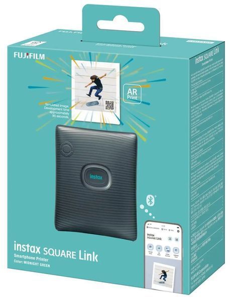 Принтер Fujifilm Instax SQ Link Green 037699 фото