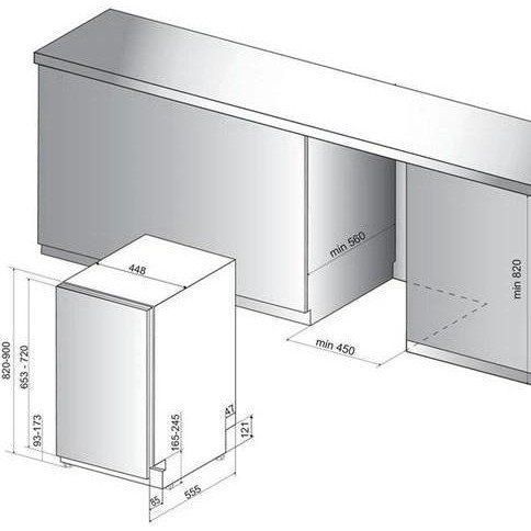 Посудомоечная машина Hotpoint-Ariston HSIC 3T127 C 030858 фото
