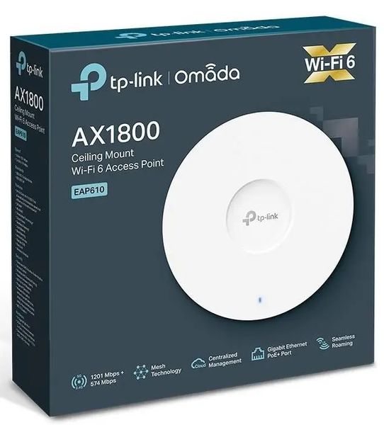 Бездротова точка доступу TP-Link EAP610 365029 фото