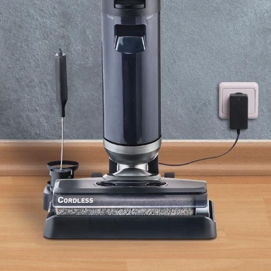Миючий вертикальний пилосос (1в1) Thomas AQUA FLOORCLEANER CORDLESS PLUS (785502) 021306 фото