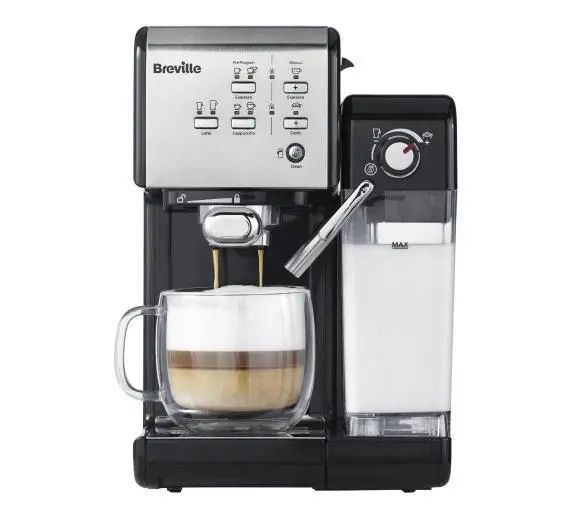 Рожковая кофеварка эспрессо Breville PrimaLatte II VCF108X 035944 фото