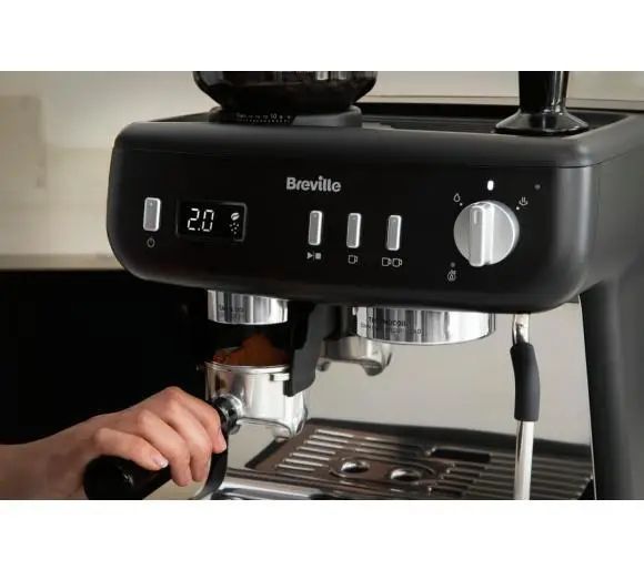 Ріжкова кавоварка еспресо Breville Barista Max+ VCF 152X 035947 фото