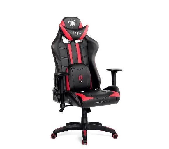 Компьютерное кресло для геймера Diablo Chairs X-Ray L red 019376 фото