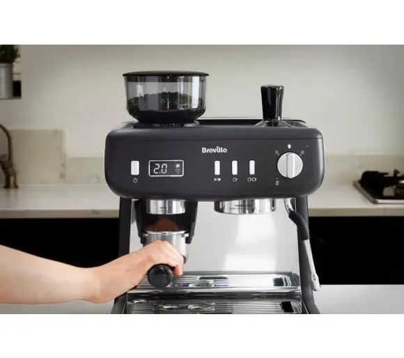 Ріжкова кавоварка еспресо Breville Barista Max+ VCF 152X 035947 фото