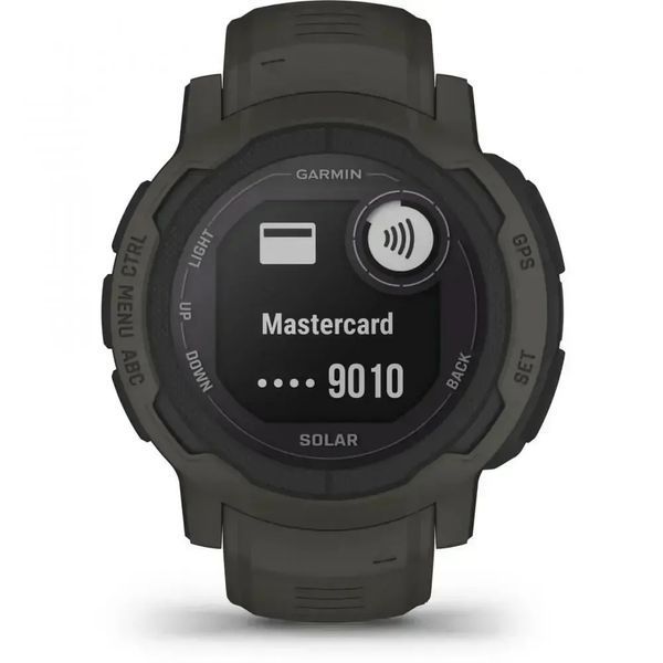 Смарт-годинник Garmin Instinct 2 Solar Graphite (010-02627-10) 612660 фото