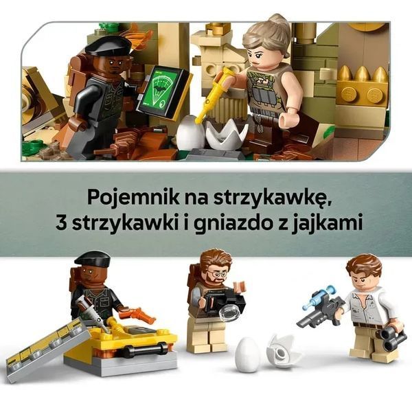 Блочный конструктор LEGO Jurassic World Воздушная миссия со спинозавром и кетцалькоатлем (76976) 613415 фото