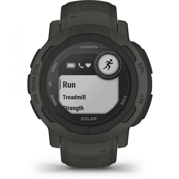 Смарт-годинник Garmin Instinct 2 Solar Graphite (010-02627-10) 612660 фото