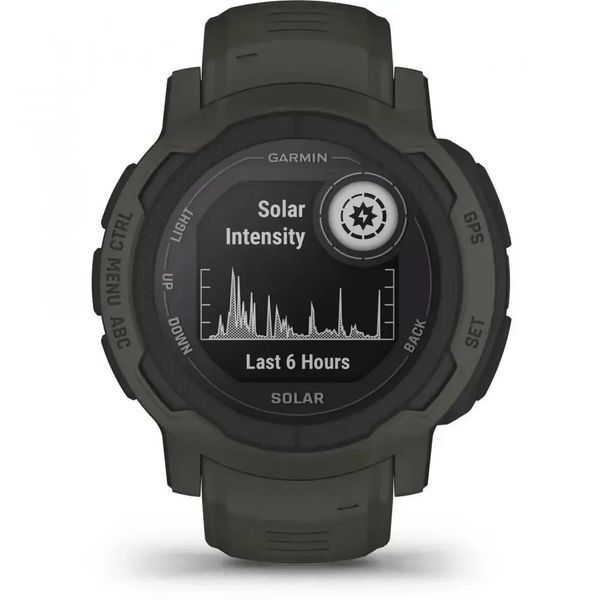 Смарт-годинник Garmin Instinct 2 Solar Graphite (010-02627-10) 612660 фото