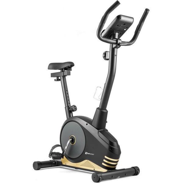Велотренажер магнітний Hop-Sport HS-2080 Spark Black/Gold (5902308216389) 009897 фото