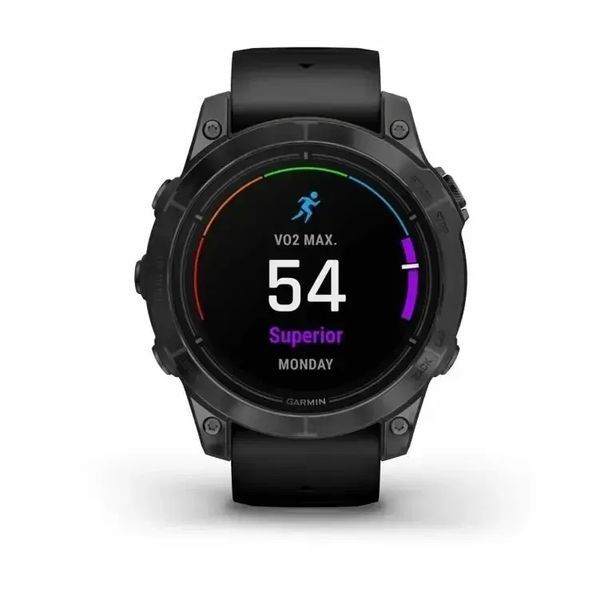 Смарт-часы Garmin Epix Pro Gen 2 47mm Slate Gray w. Black Band (010-02803-00/01) 612641 фото