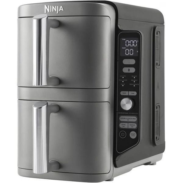 Мультипечь (аэрофритюрница) NINJA Double Stack XL 2-Level Air Fryer 9.5L (SL400EU) 025573 фото
