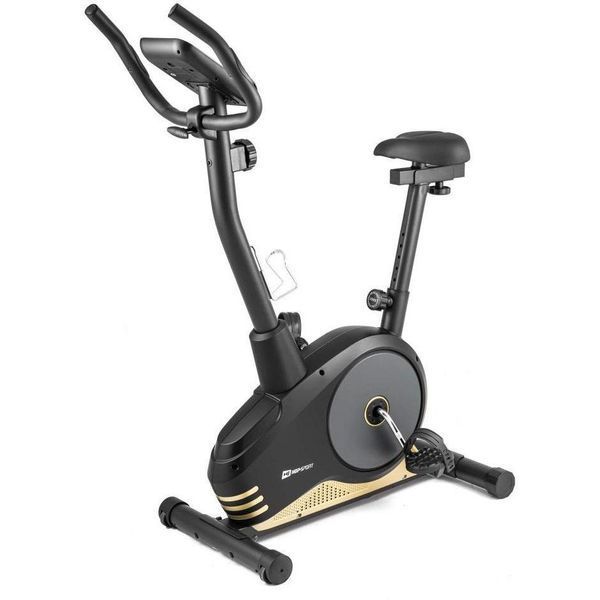 Велотренажер магнітний Hop-Sport HS-2080 Spark Black/Gold (5902308216389) 009897 фото
