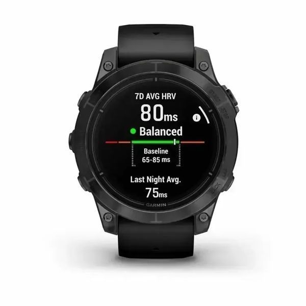 Смарт-часы Garmin Epix Pro Gen 2 47mm Slate Gray w. Black Band (010-02803-00/01) 612641 фото