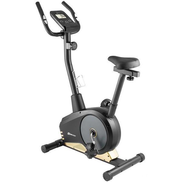Велотренажер магнітний Hop-Sport HS-2080 Spark Black/Gold (5902308216389) 009897 фото