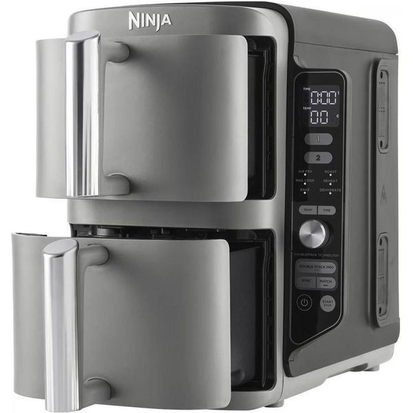 Мультипечь (аэрофритюрница) NINJA Double Stack XL 2-Level Air Fryer 9.5L (SL400EU) 025573 фото