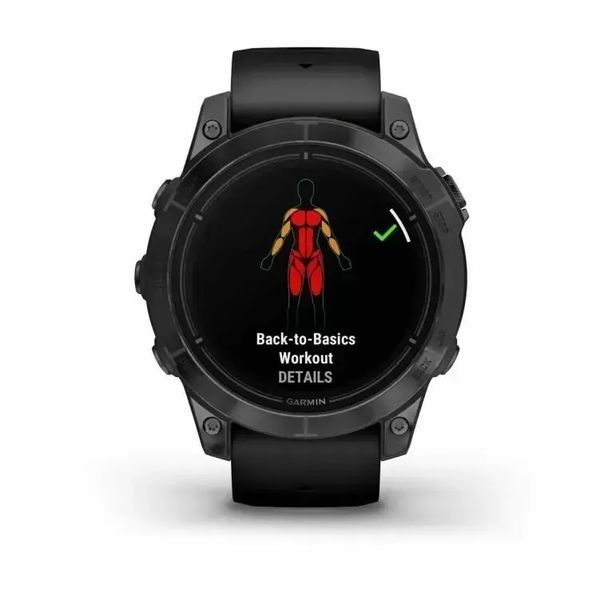 Смарт-часы Garmin Epix Pro Gen 2 47mm Slate Gray w. Black Band (010-02803-00/01) 612641 фото