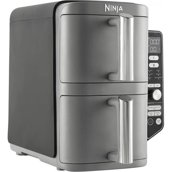 Мультипечь (аэрофритюрница) NINJA Double Stack XL 2-Level Air Fryer 9.5L (SL400EU) 025573 фото