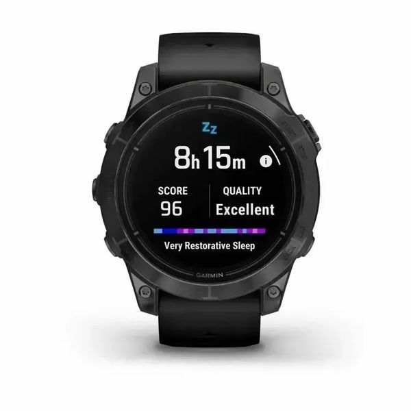 Смарт-часы Garmin Epix Pro Gen 2 47mm Slate Gray w. Black Band (010-02803-00/01) 612641 фото