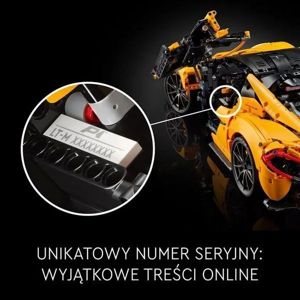Авто-конструктор LEGO Technic McLaren P1 (42172) 613520 фото