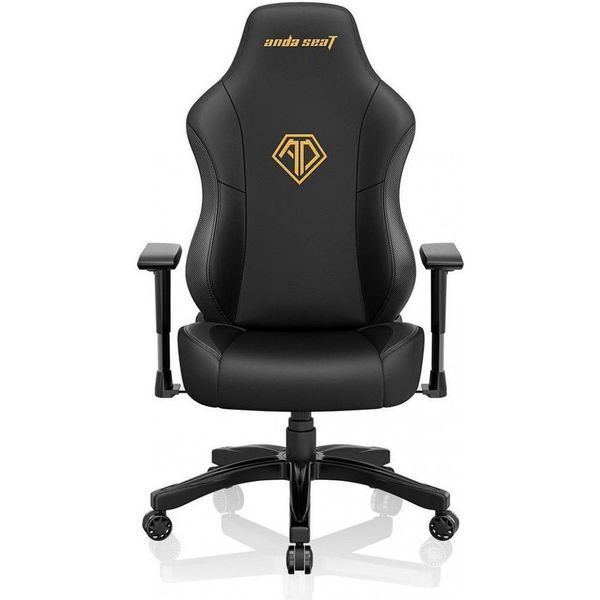 Крісло для геймера Anda Seat Phantom 3 L Black & Gold (AD18Y-06-B-PVC) 018618 фото