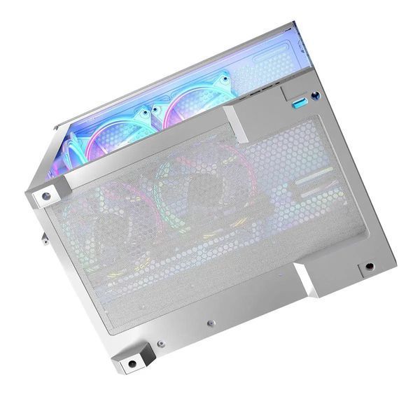 Корпус Modecom Volcano Panorama Apex ARGB 3F Midi White (AT-PANORAMA-3F-ARGB-20-000000-0002) 018049 фото