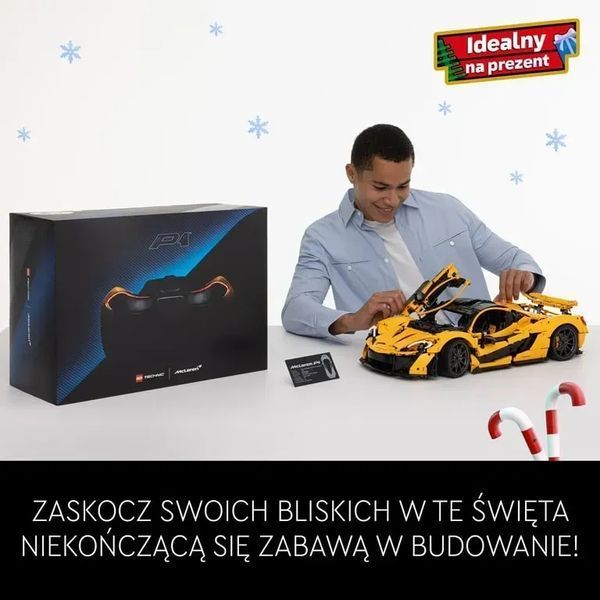 Авто-конструктор LEGO Technic McLaren P1 (42172) 613520 фото