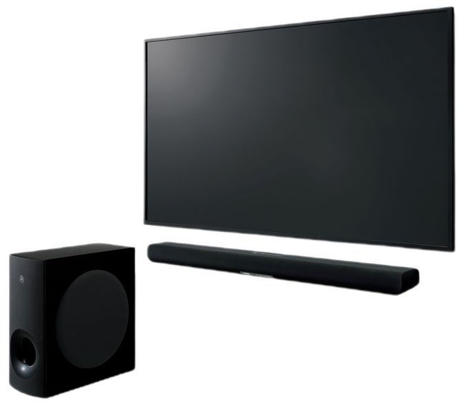 Саундбар YAMAHA SR-B40 Чорний 2.1-канальний, Бездротовий сабвуфер, HDMI eARC, Bluetooth, Dolby Atmos, Dolby Digital 2024678 фото