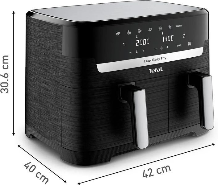 Мультипіч Tefal Dual Easy Fry EY9018 608129 фото