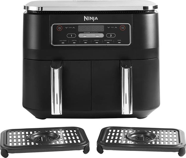 Мультипіч (аерофритюрниця) Ninja Air Fryer Dual zone AF300EU 331940 фото