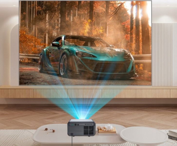 Проектор HEELLY PR-M8 Full HD (1920 X 1080) 1000 ANSI люмен, Wi-Fi, Bluetooth 2145782 фото