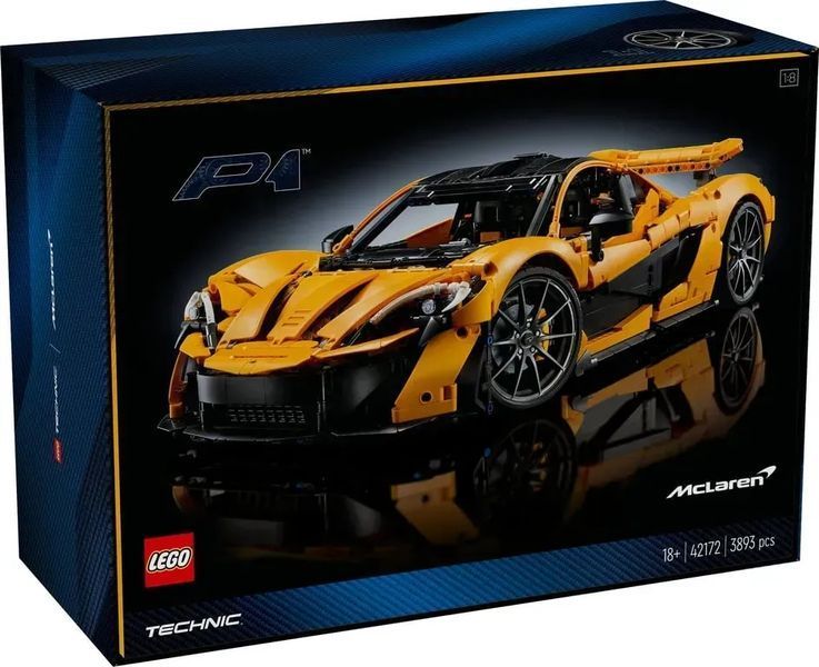 Авто-конструктор LEGO Technic McLaren P1 (42172) 613520 фото