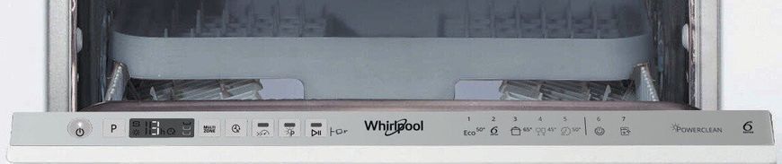 Посудомийна машина WHIRLPOOL WSIO 3T223 PCE X PowerClean Pro Технологія 6-те Чуття 45 см 588805 фото