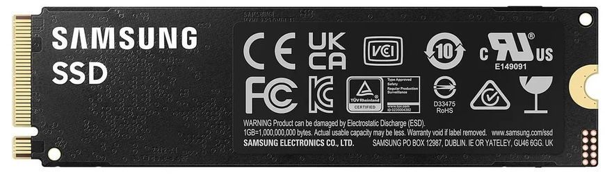 SSD накопитель Samsung 990 PRO 2 TB (MZ-V9P2T0BW) 000680 фото