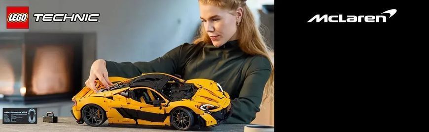 Авто-конструктор LEGO Technic McLaren P1 (42172) 613520 фото