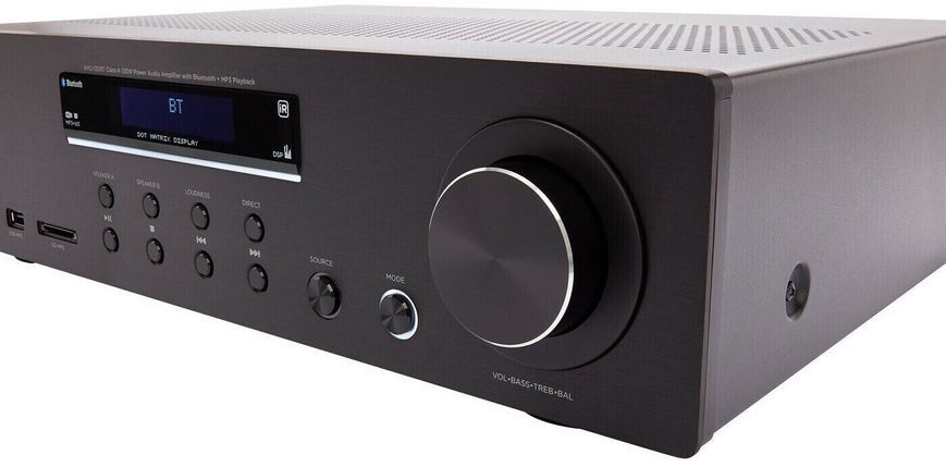 Підсилювач AIWA AMU-120BTBK Чорний 456382 фото