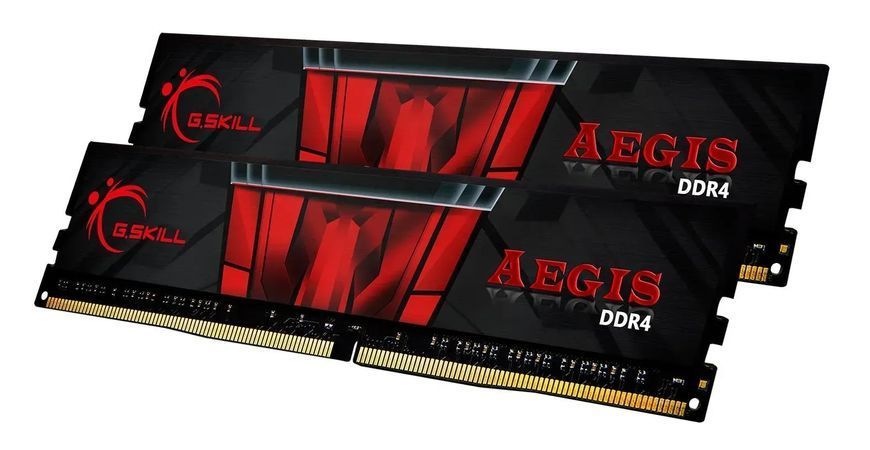 Память для настольных компьютеров G.Skill 32 GB (2x16GB) DDR4 3000 MHz Aegis (F4-3000C16D-32GISB) 338247ua фото